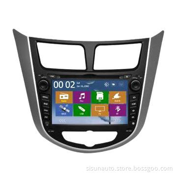 7" Android 4.2 car player, OBD II 2DIN 3G/Wi-Fi/Bluetooth with external microphone for Hyundai Verna